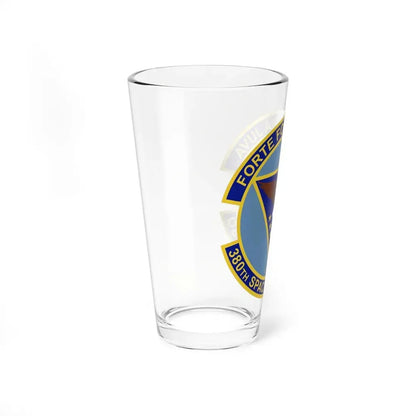 380th Space Control Squadron (U.S. Air Force) Pint Glass 16oz - Go Mug Yourself
