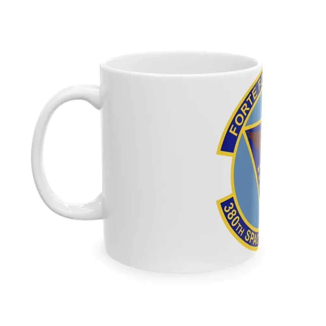380th Space Control Squadron (U.S. Air Force) White Coffee Mug - Go Mug Yourself