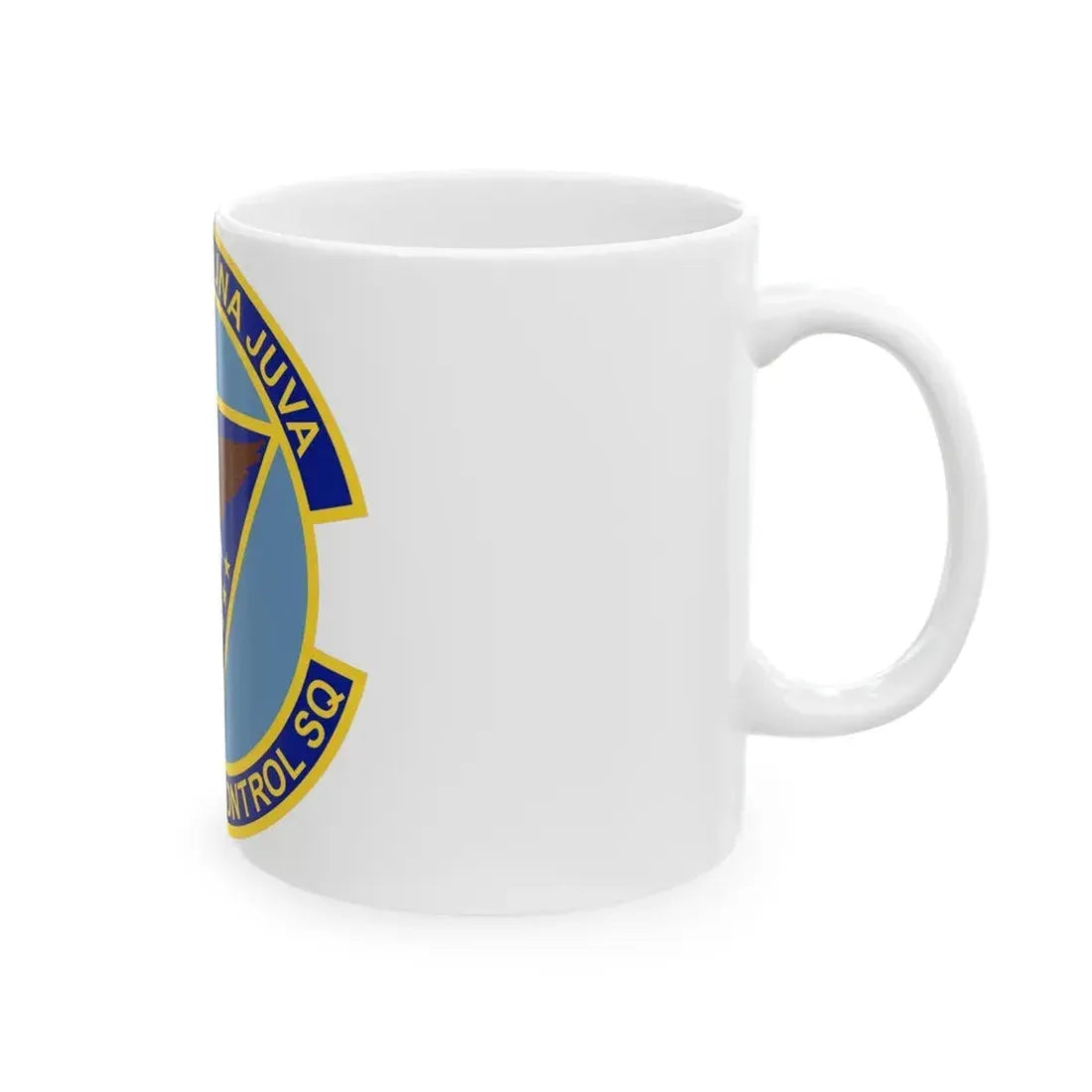 380th Space Control Squadron (U.S. Air Force) White Coffee Mug - Go Mug Yourself