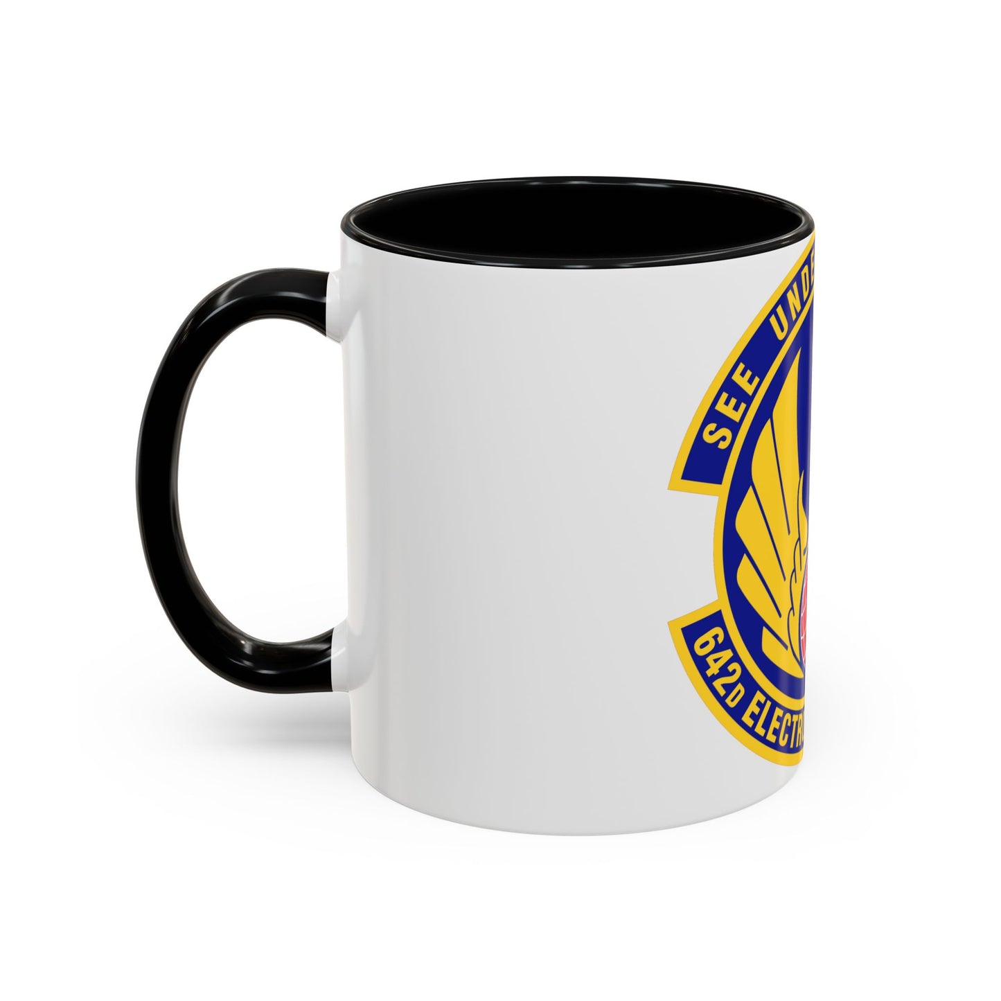 642d Electronic Systems Squadron (U.S. Air Force) Accent Coffee Mug