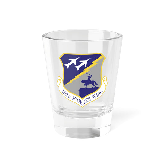 192nd Wing (U.S. Air Force) Shot Glass 1.5oz