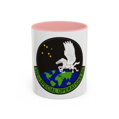 318th Special Operations Squadron (U.S. Air Force) Accent Coffee Mug