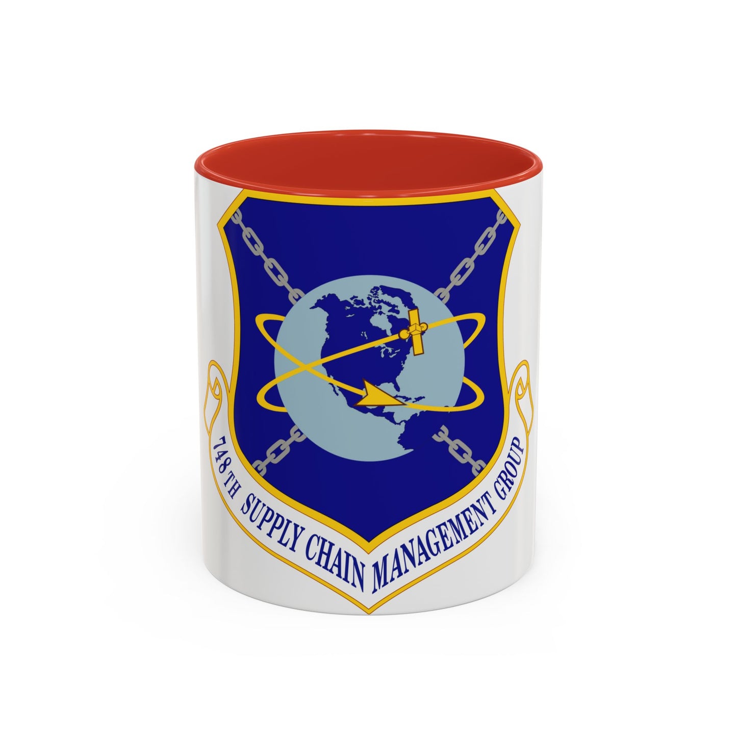 748 Supply Chain Management Group AFMC (U.S. Air Force) Accent Coffee Mug