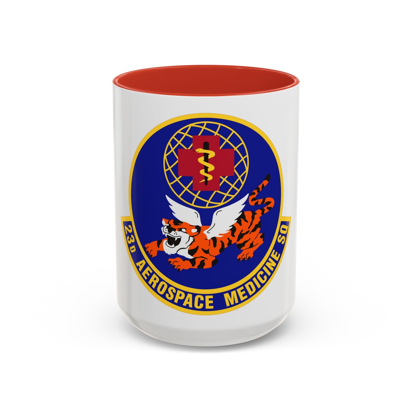 23d Aerospace Medicine Squadron (U.S. Air Force) Accent Coffee Mug