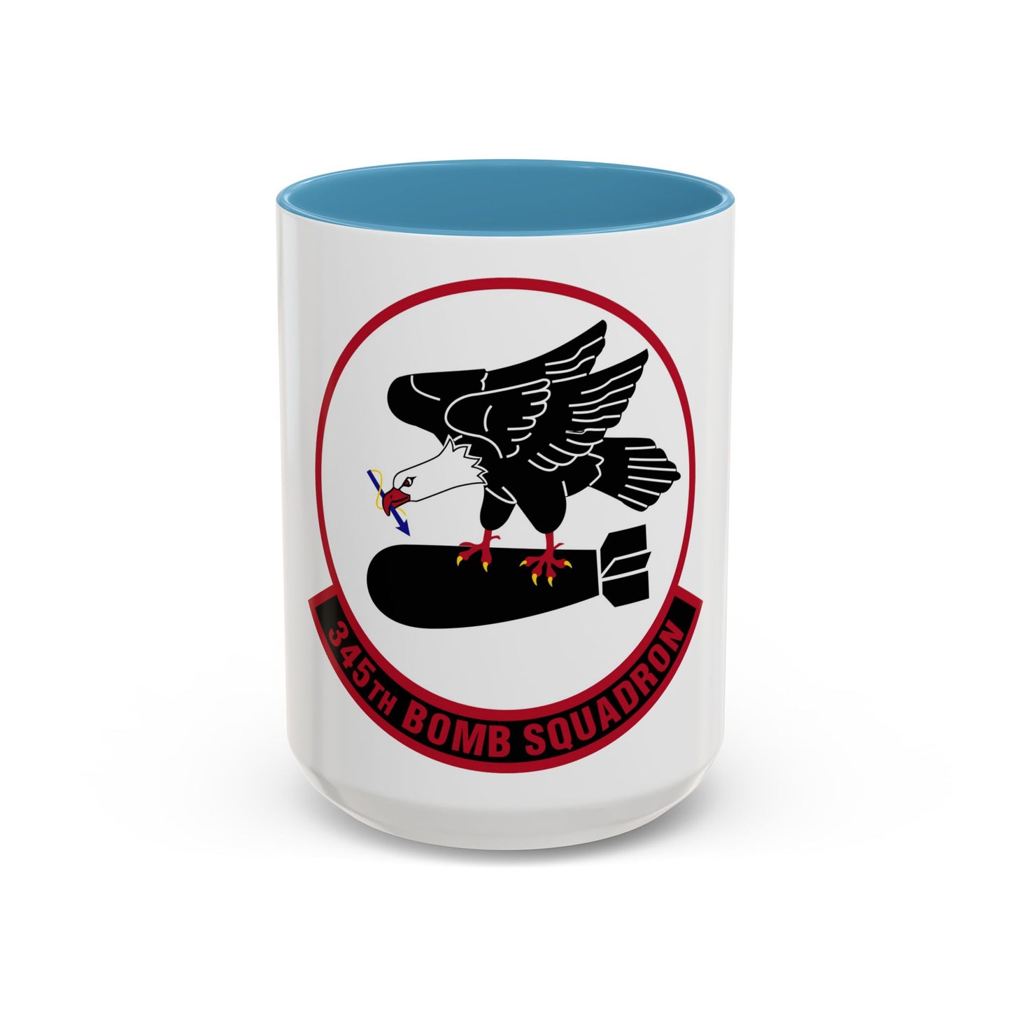 345 Bomb Squadron AFRC (U.S. Air Force) Accent Coffee Mug