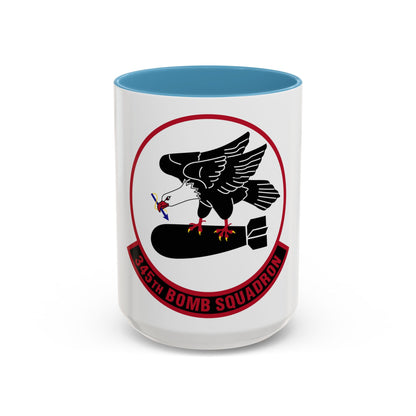 345 Bomb Squadron AFRC (U.S. Air Force) Accent Coffee Mug
