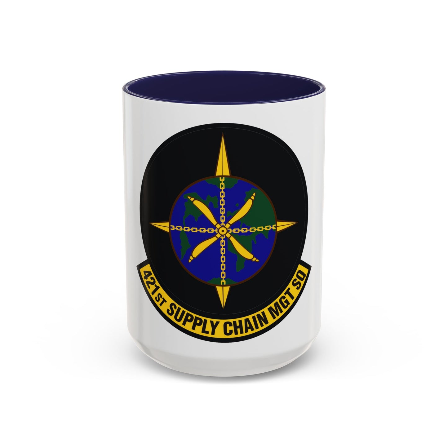 421st Supply Chain Management Squadron (U.S. Air Force) Accent Coffee Mug