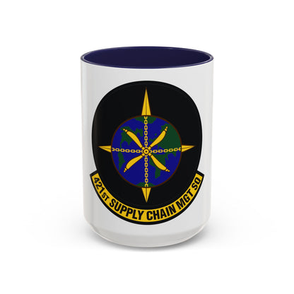 421st Supply Chain Management Squadron (U.S. Air Force) Accent Coffee Mug