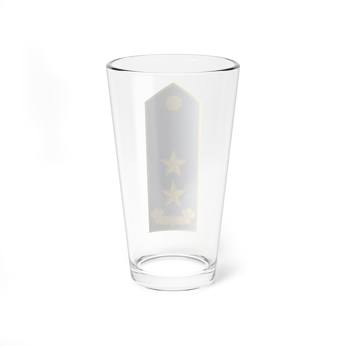 ALB Airforce OF 7 (Albania) (Military Rank) Pint Glass 16oz