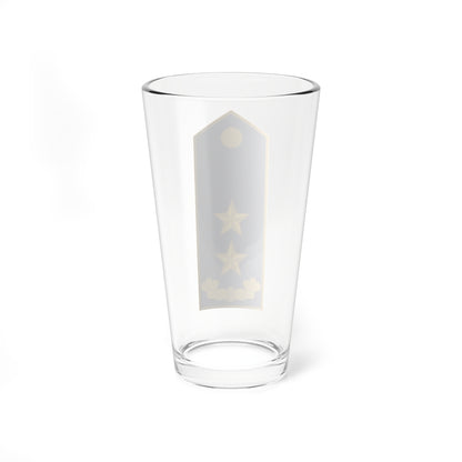 ALB Airforce OF 7 (Albania) (Military Rank) Pint Glass 16oz