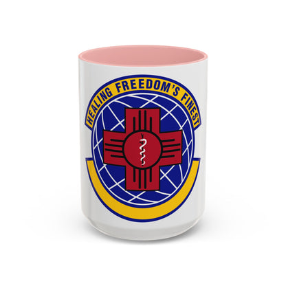 377 Healthcare Operations Squadron AFGSC (U.S. Air Force) Accent Coffee Mug
