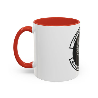 9th Field Investigations Squadron (U.S. Air Force) Accent Coffee Mug