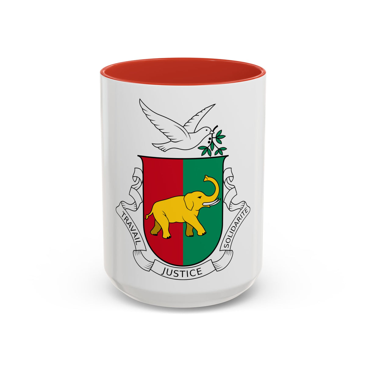 Coat of arms of Guinea 1958-1984 - Accent Coffee Mug