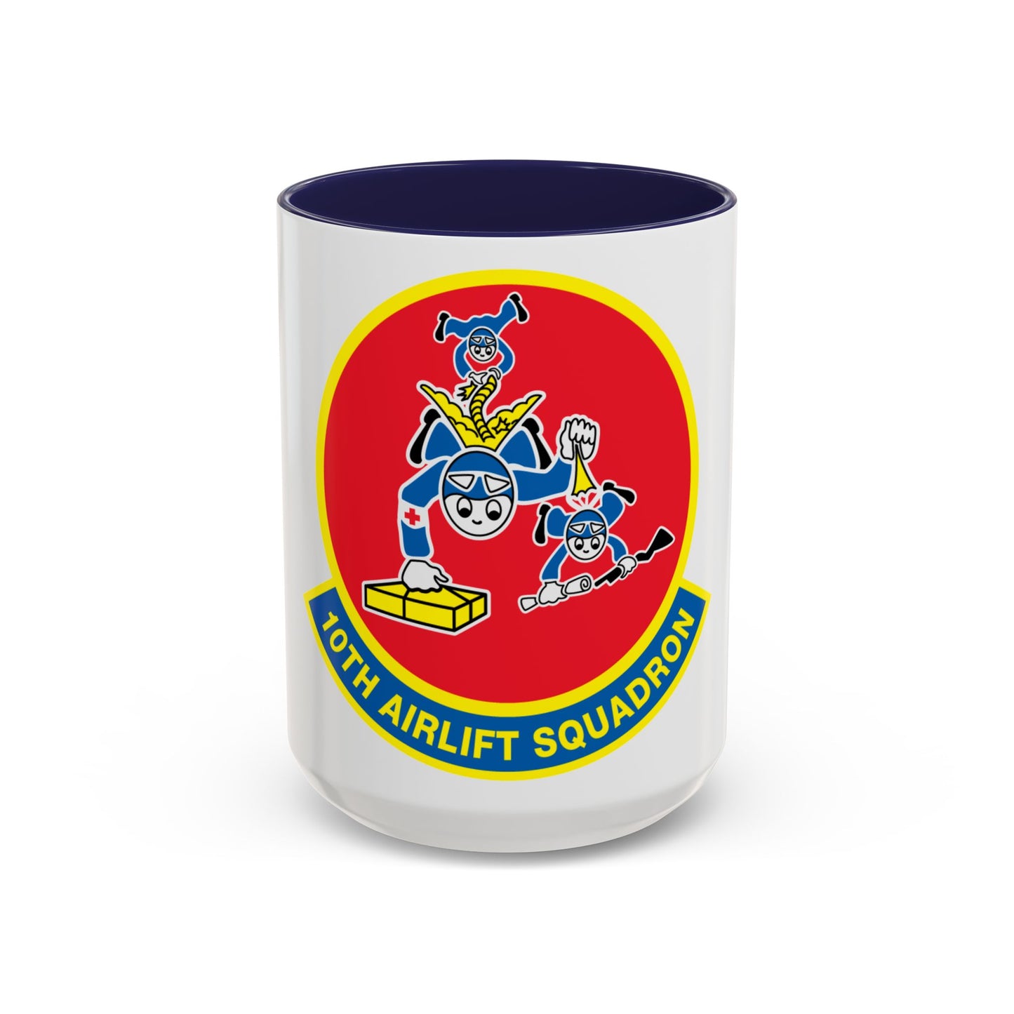 10th Airlift Squadron (U.S. Air Force) Accent Coffee Mug