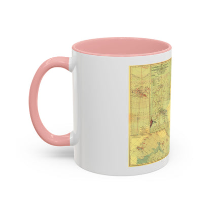 Antarctic Regions (1932) (Map) Accent Coffee Mug