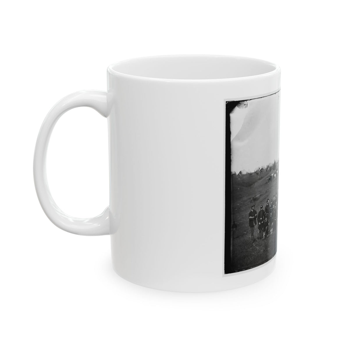 Bealeton, Virginia. Company G, 93d New York Infantry (U.S. Civil War) White Coffee Mug