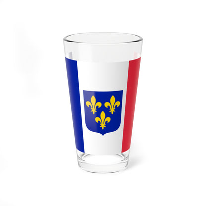 Flag of Constitutional Royal France no Crown (Belgium) Pint Glass 16oz