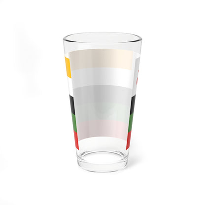 Flag of Fleet Commander of the Beiyang Fleet (China) Pint Glass 16oz