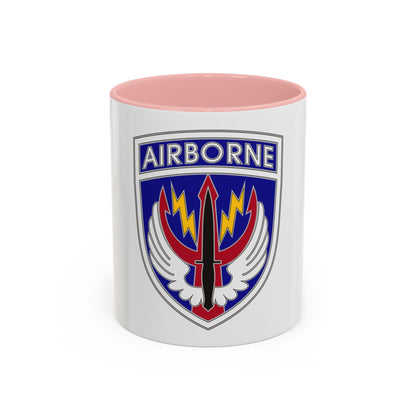 Special Operations Command Central (U.S. Army) Accent Coffee Mug