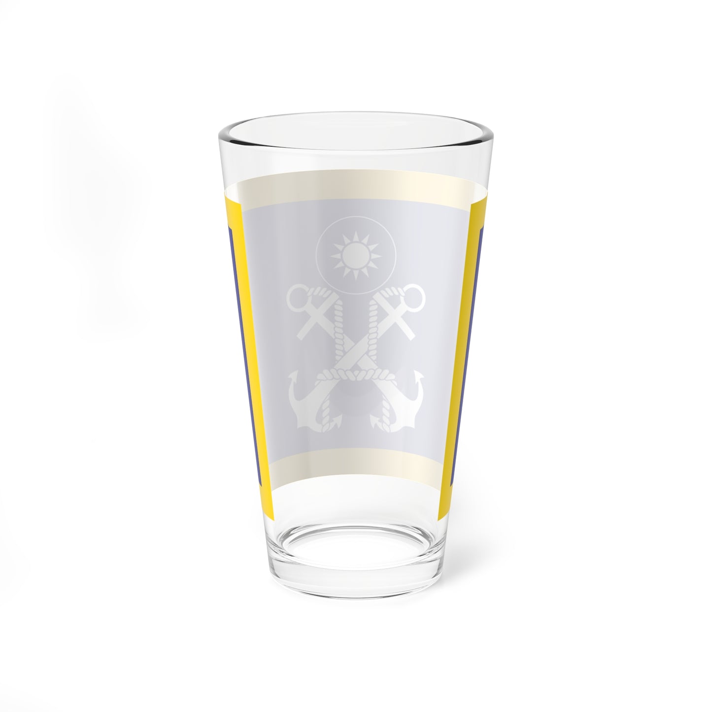 ROCN Commander-in-Chiefs Flag 1962 (China) Pint Glass 16oz