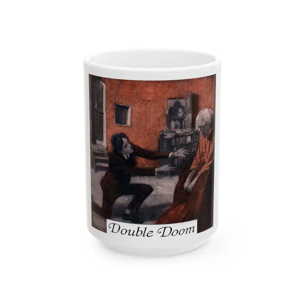 Double Doom, McCall's magazine, January 1923 - White Coffee Mug-15oz-Go Mug Yourself