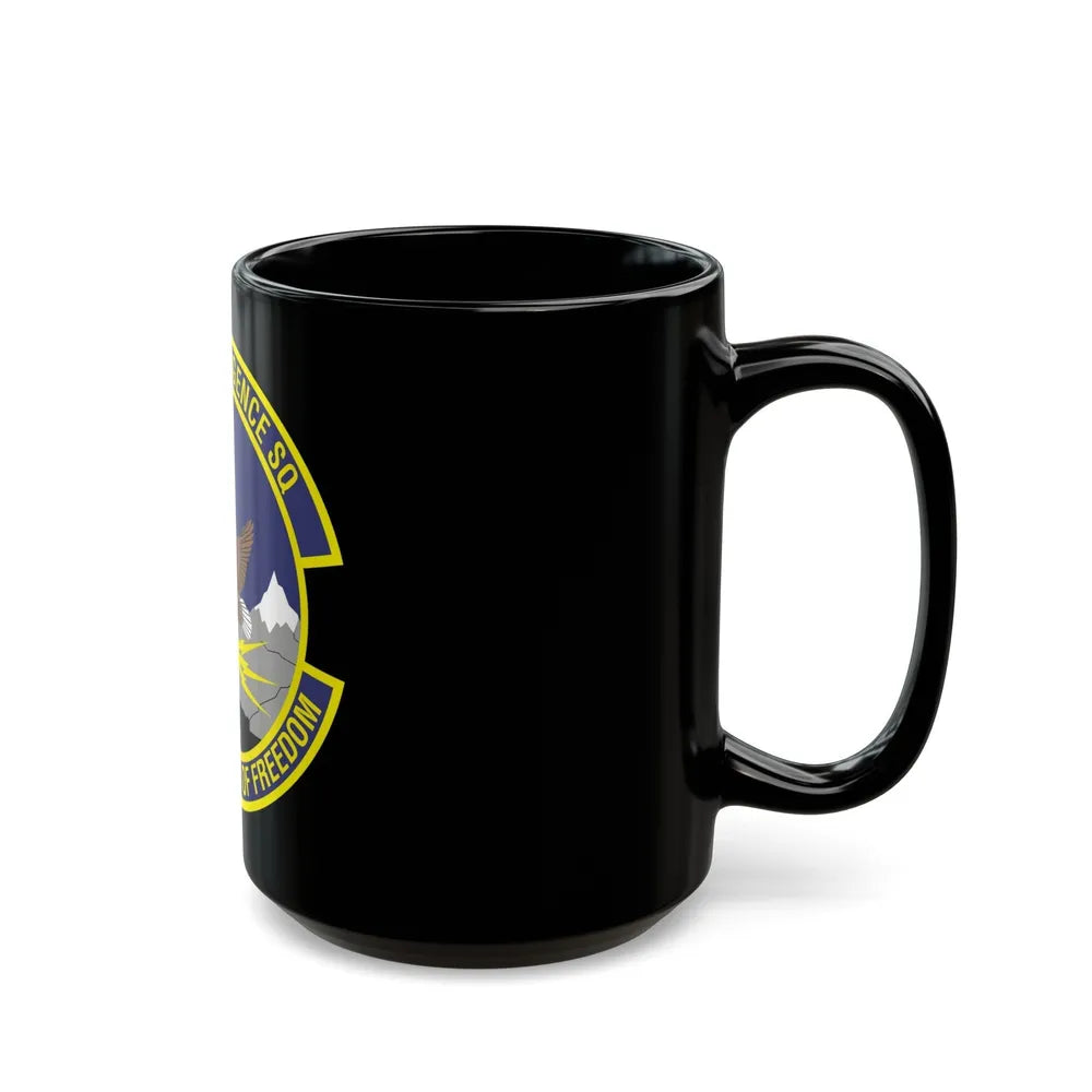 381st Intelligence Squadron (U.S. Air Force) Black Coffee Mug-Go Mug Yourself