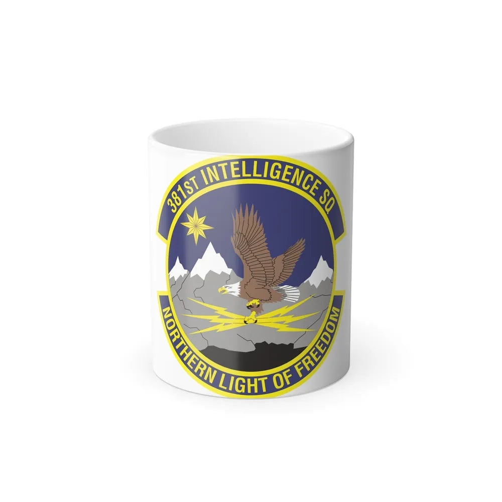 381st Intelligence Squadron (U.S. Air Force) Color Changing Coffee Mug-11oz-Go Mug Yourself