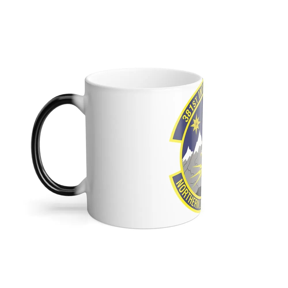 381st Intelligence Squadron (U.S. Air Force) Color Changing Coffee Mug-Go Mug Yourself