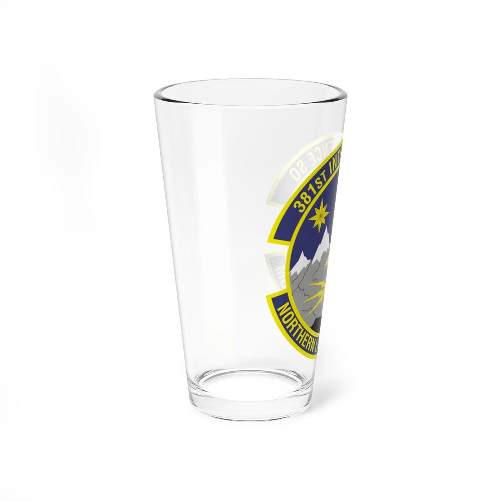 381st Intelligence Squadron (U.S. Air Force) Pint Glass 16oz-Go Mug Yourself