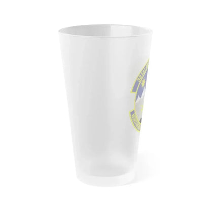 381st Intelligence Squadron (U.S. Air Force) Frosted Pint Glass 16oz - Go Mug Yourself