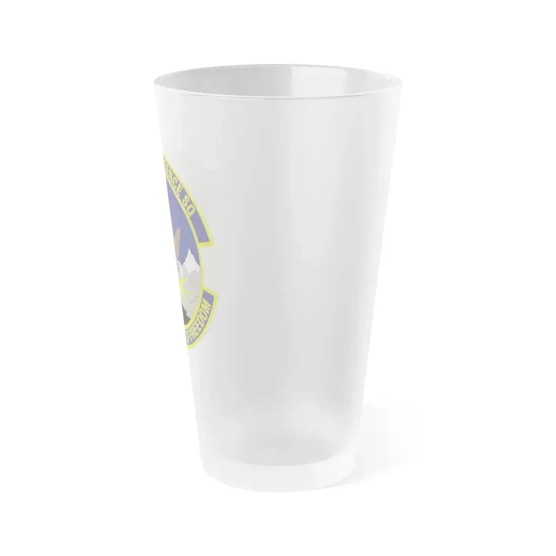 381st Intelligence Squadron (U.S. Air Force) Frosted Pint Glass 16oz - Go Mug Yourself