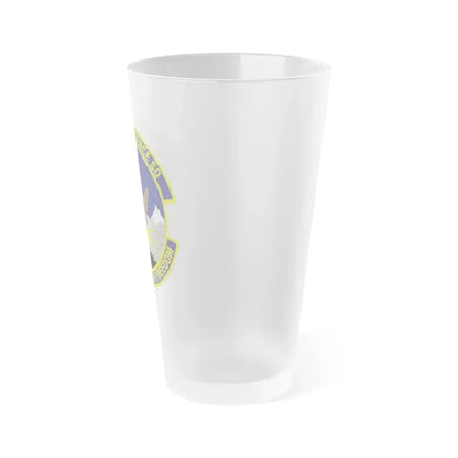 381st Intelligence Squadron (U.S. Air Force) Frosted Pint Glass 16oz - Go Mug Yourself