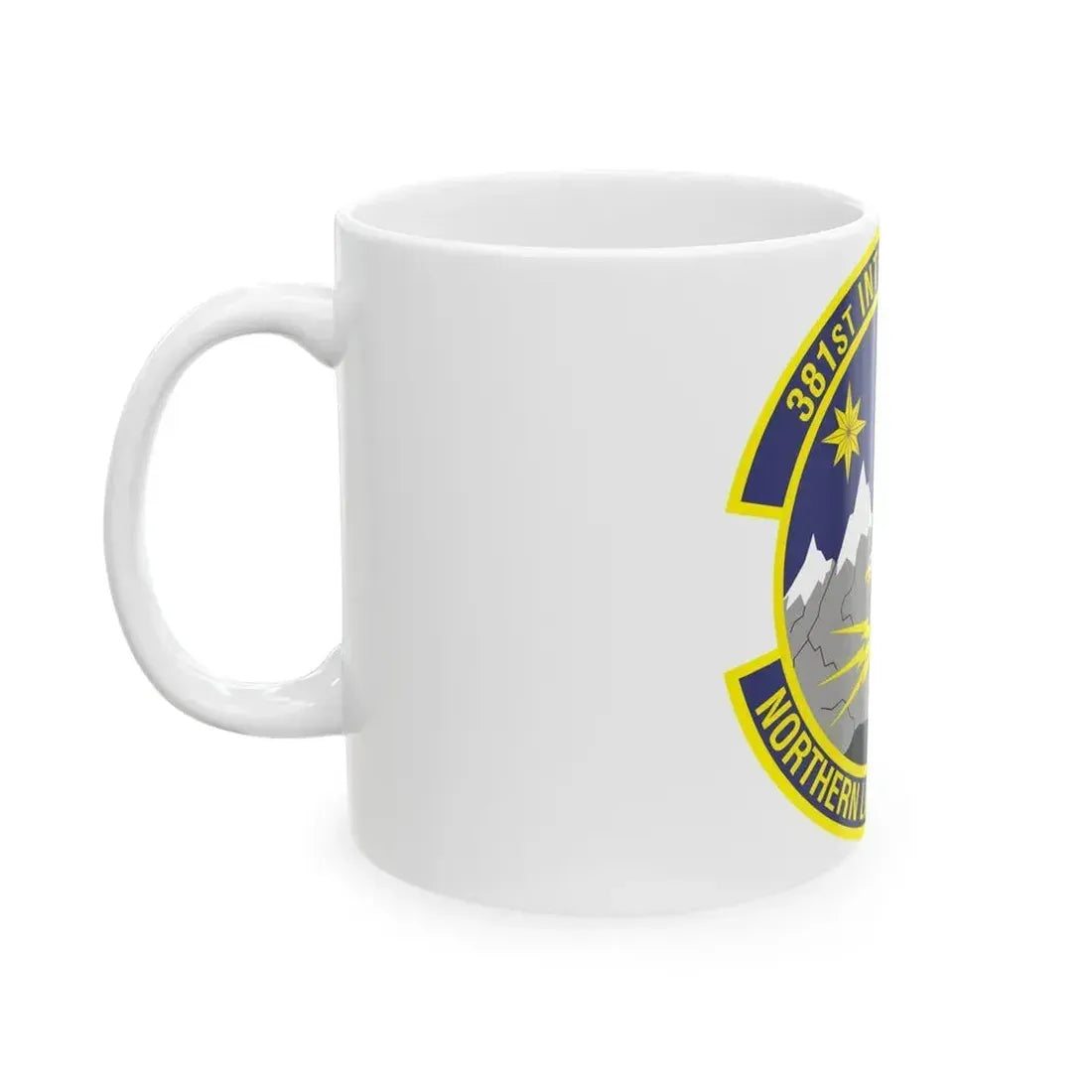 381st Intelligence Squadron (U.S. Air Force) White Coffee Mug - Go Mug Yourself