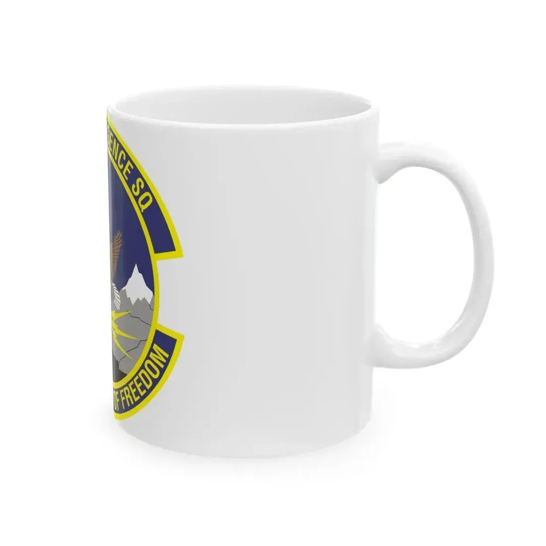 381st Intelligence Squadron (U.S. Air Force) White Coffee Mug - Go Mug Yourself
