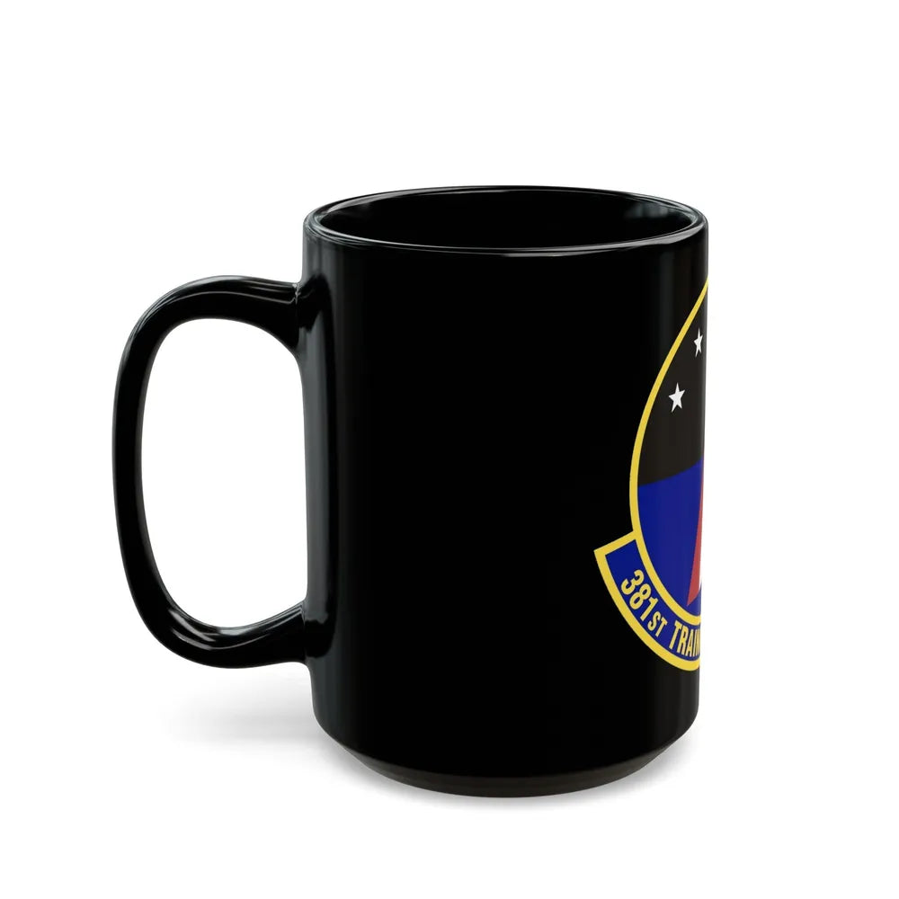 381st Training Support Squadron (U.S. Air Force) Black Coffee Mug-Go Mug Yourself