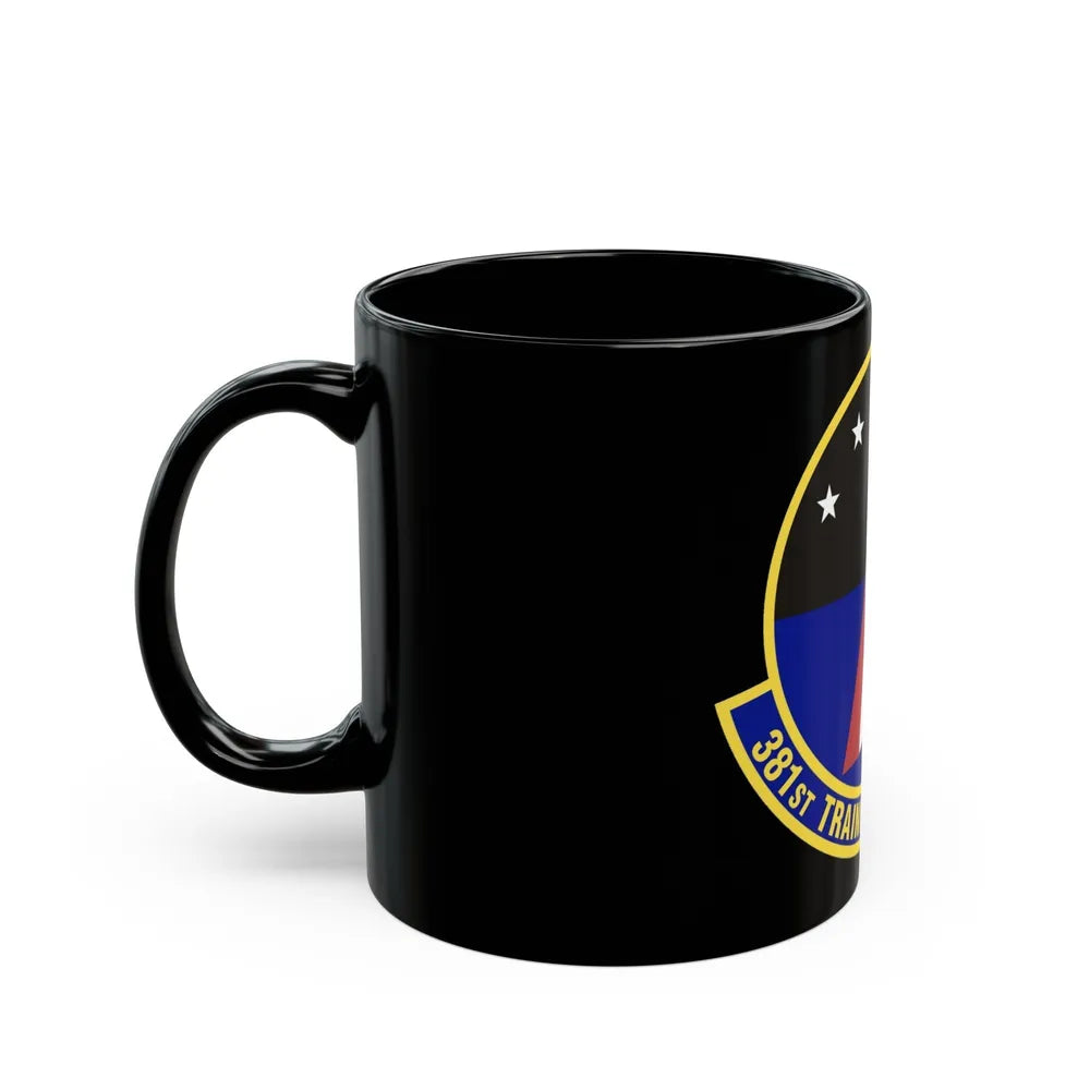 381st Training Support Squadron (U.S. Air Force) Black Coffee Mug-Go Mug Yourself