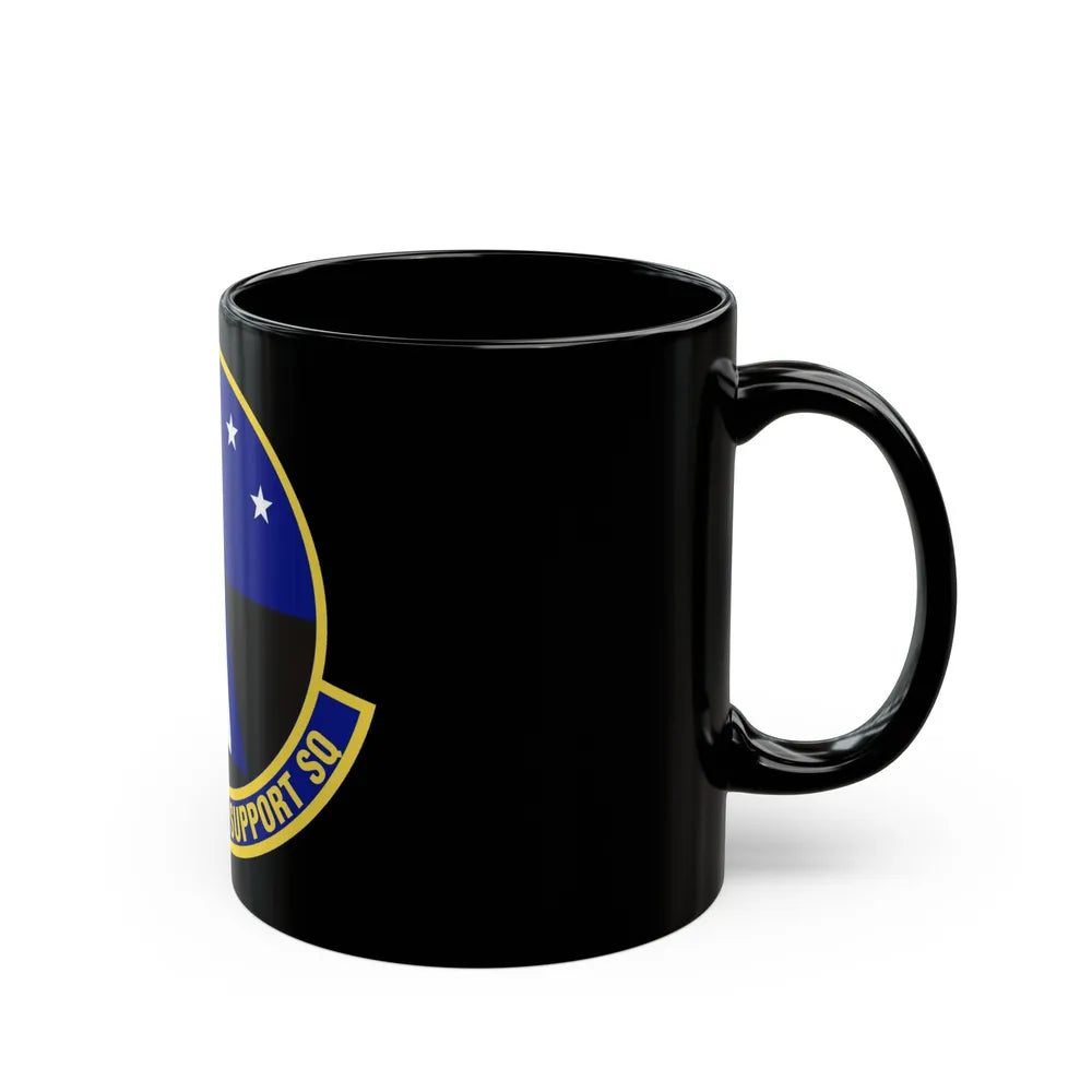 381st Training Support Squadron (U.S. Air Force) Black Coffee Mug-Go Mug Yourself