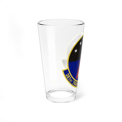 381st Training Support Squadron (U.S. Air Force) Pint Glass 16oz-Go Mug Yourself