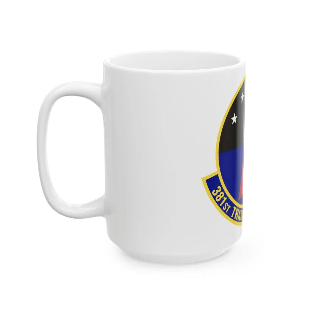 381st Training Support Squadron (U.S. Air Force) White Coffee Mug-Go Mug Yourself