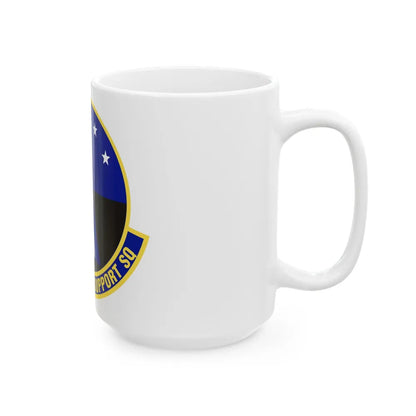 381st Training Support Squadron (U.S. Air Force) White Coffee Mug-Go Mug Yourself