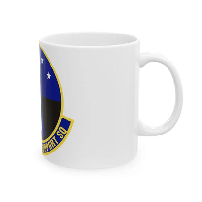 381st Training Support Squadron (U.S. Air Force) White Coffee Mug-Go Mug Yourself