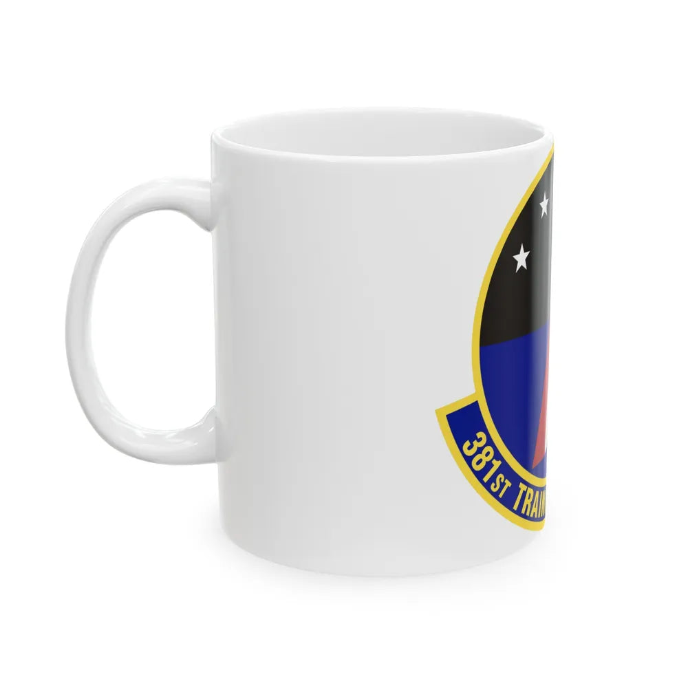 381st Training Support Squadron (U.S. Air Force) White Coffee Mug-Go Mug Yourself