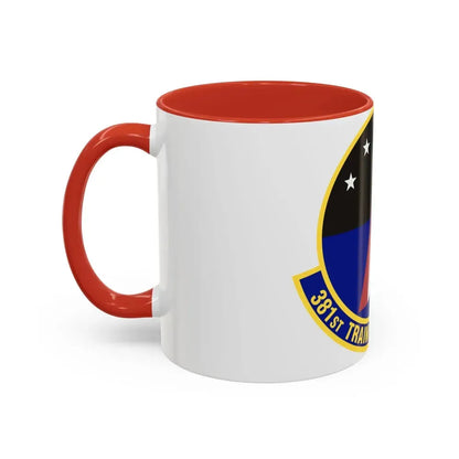 381st Training Support Squadron (U.S. Air Force) Accent Coffee Mug - Go Mug Yourself