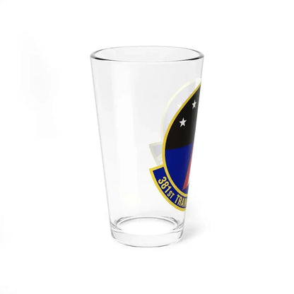 381st Training Support Squadron (U.S. Air Force) Pint Glass 16oz - Go Mug Yourself