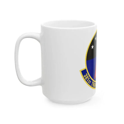 381st Training Support Squadron (U.S. Air Force) White Coffee Mug - Go Mug Yourself