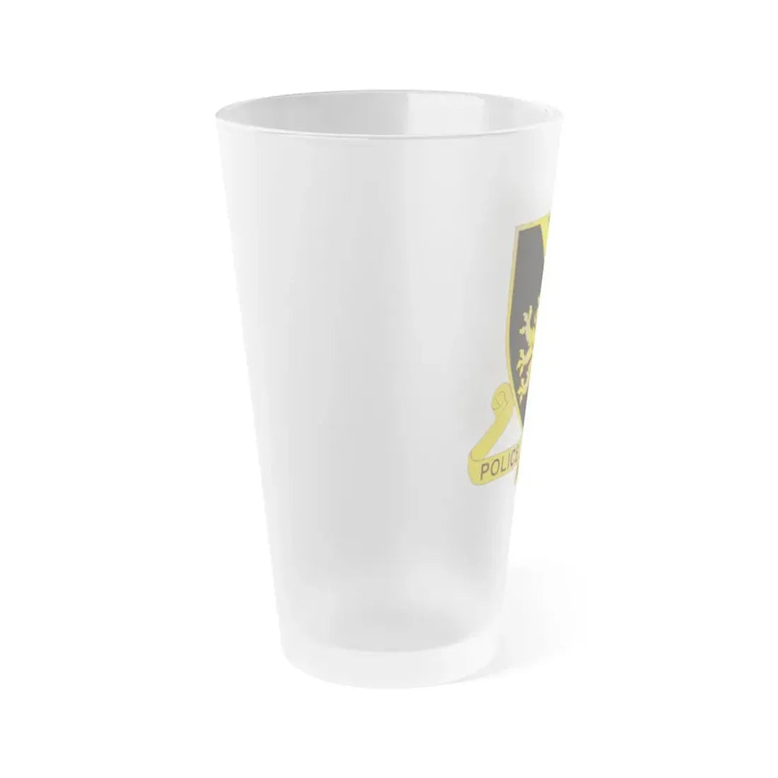 382 Military Police Battalion (U.S. Army) Frosted Pint Glass 16oz - Go Mug Yourself