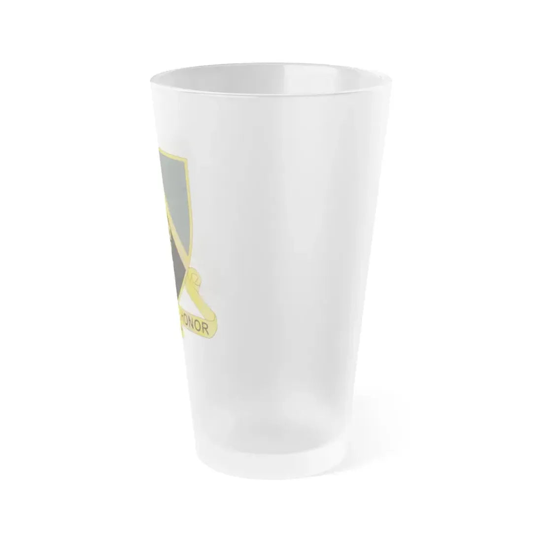 382 Military Police Battalion (U.S. Army) Frosted Pint Glass 16oz - Go Mug Yourself