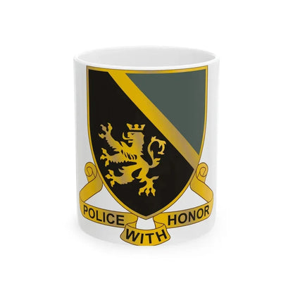 382 Military Police Battalion (U.S. Army) White Coffee Mug 11oz - Go Mug Yourself