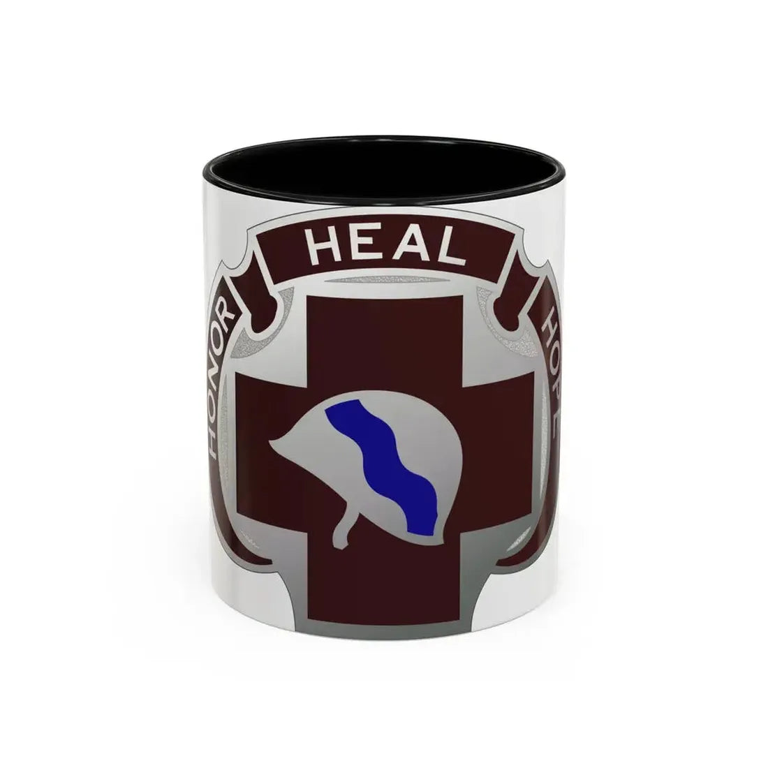 382 Surgical Hospital (U.S. Army) Accent Coffee Mug 11oz Black - Go Mug Yourself