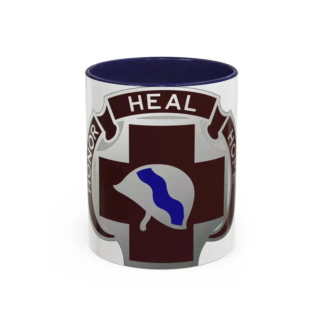 382 Surgical Hospital (U.S. Army) Accent Coffee Mug 11oz Navy - Go Mug Yourself
